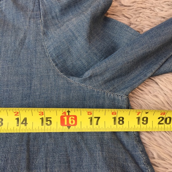 COPY - The Great | Chambray Loose fit blouse Sz 0 - Picture 6 of 11